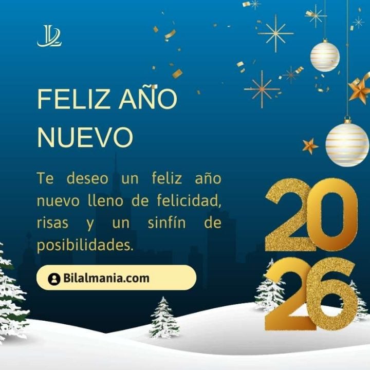 Imagenes de Feliz Año Nuevo 2026