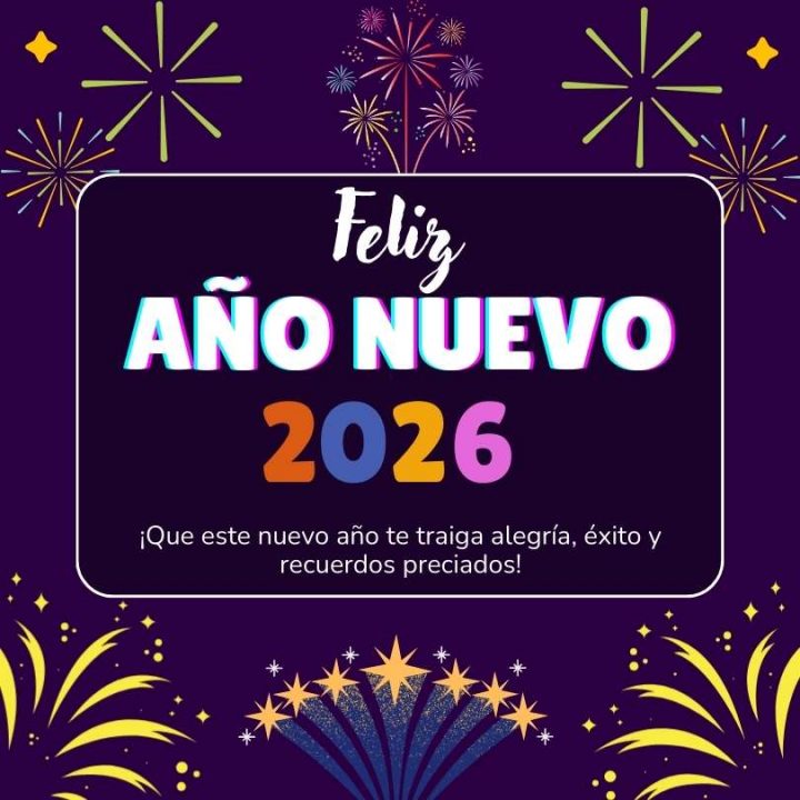 Imagenes de Feliz Año Nuevo 2026