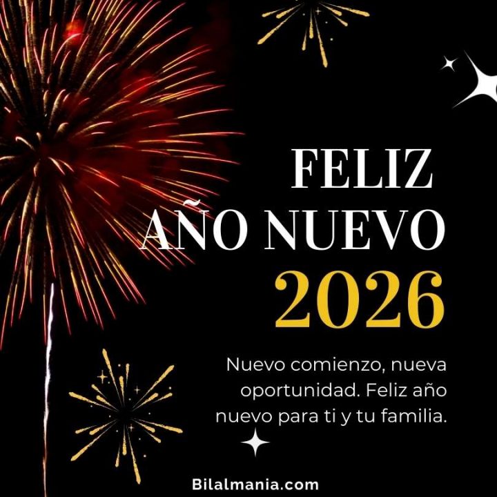 Imagenes de Feliz Año Nuevo 2026