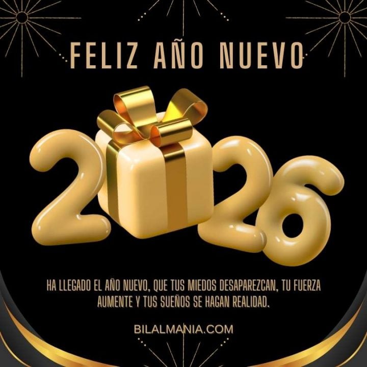 Imagenes de Feliz Año Nuevo 2026