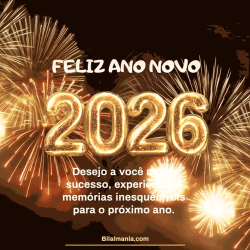 Feliz 2026 Gif