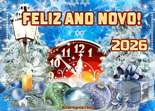 Feliz Ano Novo 2026 Gif
