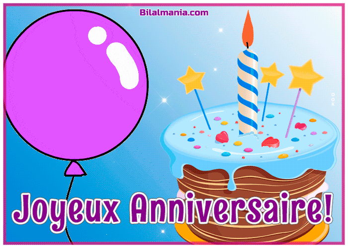 🎉70+ GIF Anniversaire Femme & Homme – Images Animées Gratuites Bon Anniversaire Gif