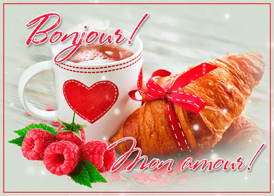 🔥 Bonjour Gif Animé | Bonjour 2025 | Bonjour GIF bonjour gif amour