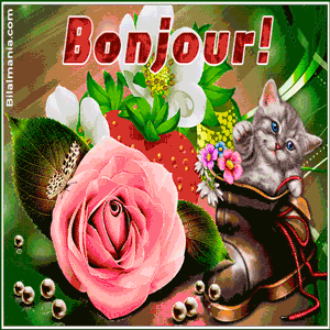 🔥 Bonjour Gif Animé | Bonjour 2025 | Bonjour GIF bonjour amour gif