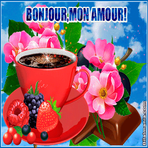 🔥 Bonjour Gif Animé | Bonjour 2025 | Bonjour GIF Bonjour Gif Animé