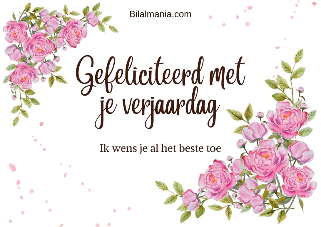 🔥50+Gif Verjaardag Whatsapp Gratis | Verjaardagskaart Gratis Gratis Gefeliciteerd met je Verjaardagskaart Vrouw