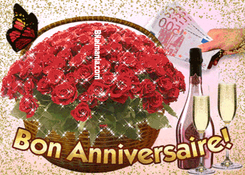 🎉70+ GIF Anniversaire Femme & Homme – Images Animées Gratuites Gif Joyeux Anniversaire Scintillant