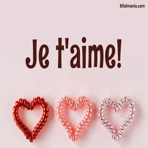 image Je t'aime!