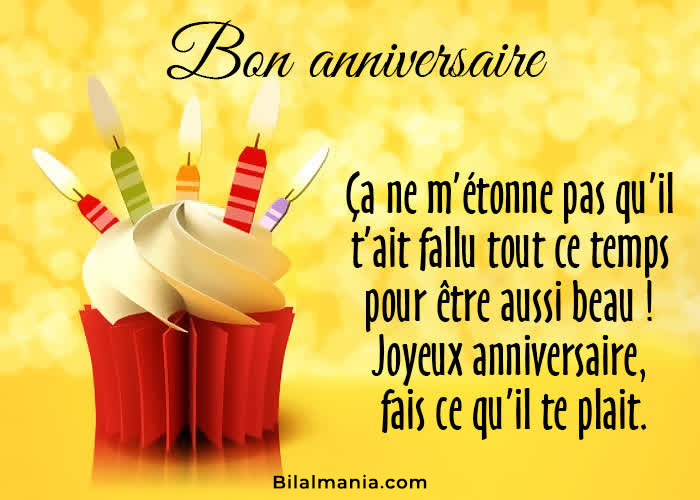 ᐅ Haut 50+ Image Anniversaire Femme, Homme Image Joyeux Anniversaire Femme