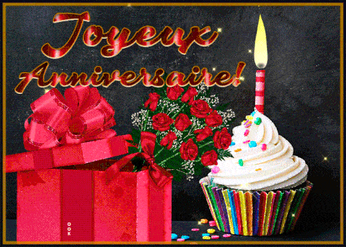 🎉70+ GIF Anniversaire Femme & Homme – Images Animées Gratuites Joyeux anniversaire Gif