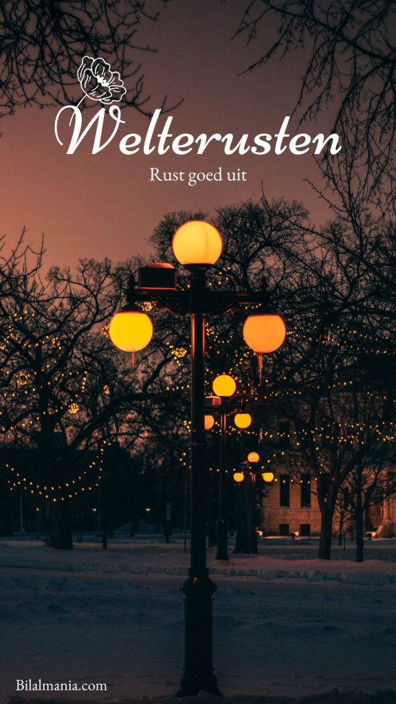 fijne avond en voor straks welterusten