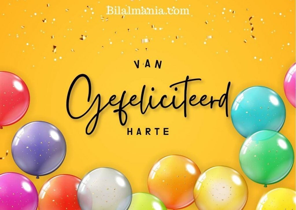 Van Harte Gefeliciteerd : Verjaardagskaart man Gratis