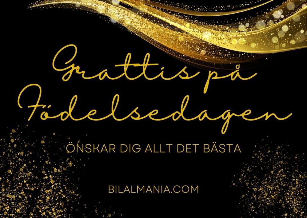Grattis på födelsedagen, önskar dig allt det båsta