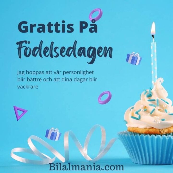 Grattis på Födelsedagen Kort