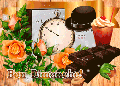 ᐅ Bonjour Bon Dimanche Gif Image Gif Bon Dimanche Gratuit