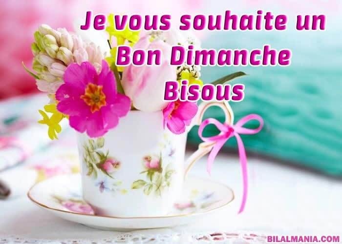 ᐅ Bonjour Bon Dimanche Gif Image Image Bon Dimanche Fleurs