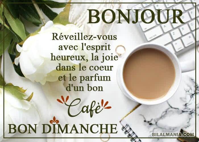 ᐅ Bonjour Bon Dimanche Gif Image Image Bonjour Bon Dimanche Café
