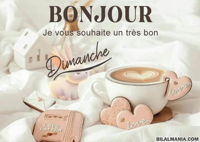 ᐅ Bonjour Bon Dimanche Gif Image Image Bonjour Bon Dimanche Café