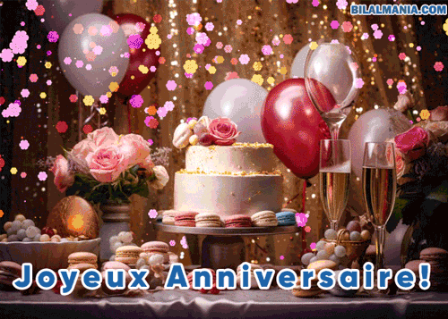🎉70+ GIF Anniversaire Femme & Homme – Images Animées Gratuites Joyeux Anniversaire Gif
