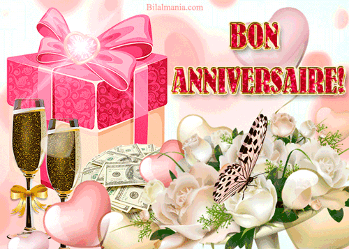 🎉70+ GIF Anniversaire Femme & Homme – Images Animées Gratuites Bon Anniversaire Gif