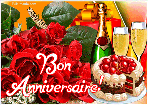 🎉70+ GIF Anniversaire Femme & Homme – Images Animées Gratuites Bon Anniversaire Gif