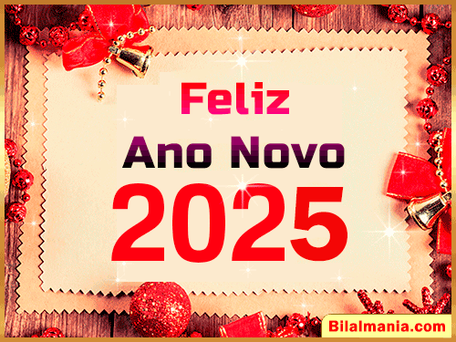 Gif Feliz Ano Novo 2025