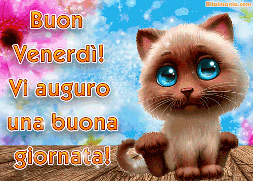 Buongiorno Buon Venerdì Gif