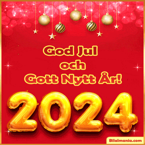 50+ Gott nytt år 2025 GIF | Bilder God Jul och Gott Nytt år 2024