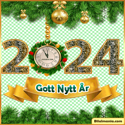 50+ Gott nytt år 2025 GIF | Bilder Gif Gott Nytt år 2024