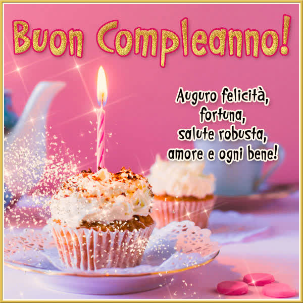 ᐅ 50+ Whatsapp Buon Compleanno Gif Immagini buon compleanno immagini