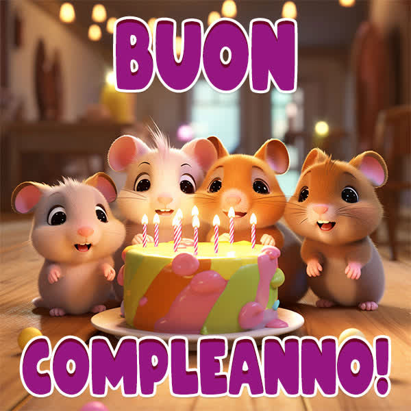 ᐅ 50+ Whatsapp Buon Compleanno Gif Immagini buon compleanno immagini