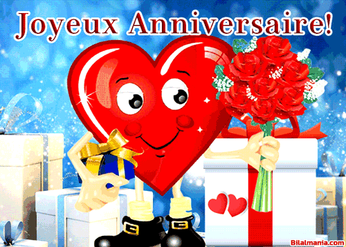 🎉70+ GIF Anniversaire Femme & Homme – Images Animées Gratuites Gif Joyeux Anniversaire Scintillant