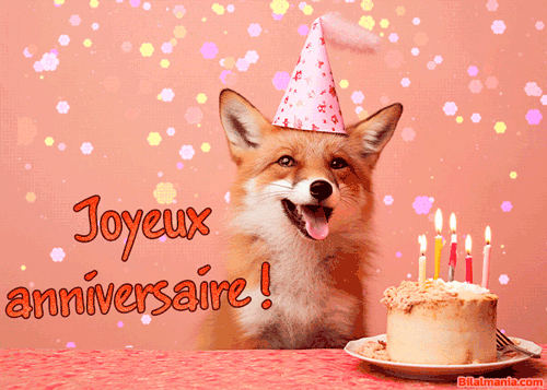 🎉70+ GIF Anniversaire Femme & Homme – Images Animées Gratuites Joyeux Anniversaire Gif Animé Musique Gratuit