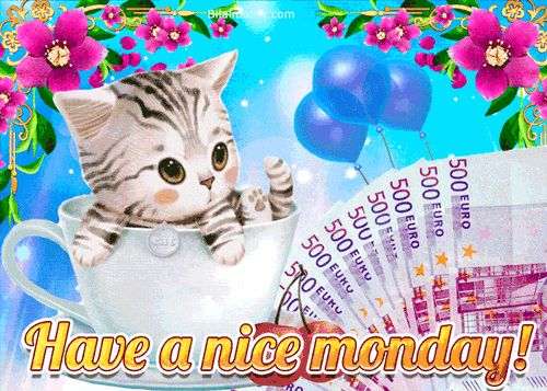 Good Morning monday Gif For Whatsapp