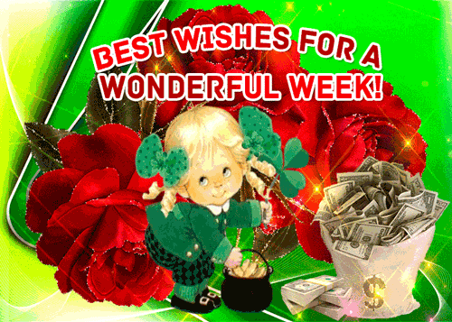 Happy good morning Monday Gif
