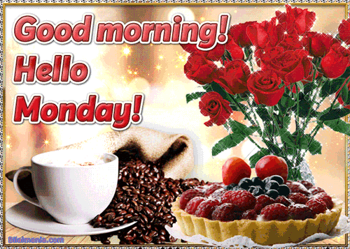 Good Morning Monday Gif For Whatsapp