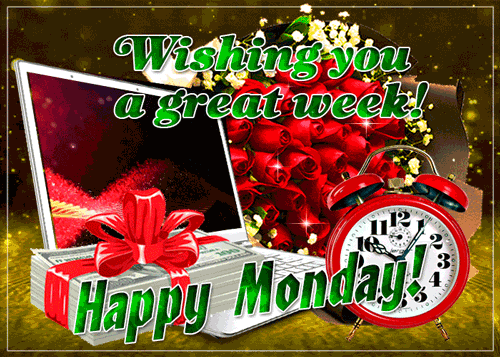 Good Morning Monday Gif