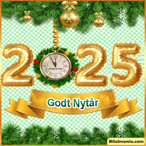 Godt Nytår 2025 GIF