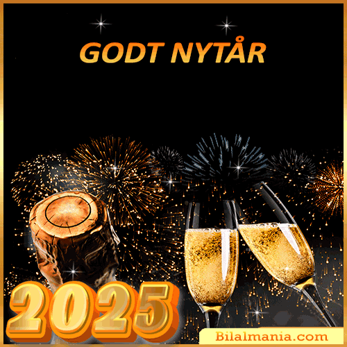 Godt Nytår 2025 gif