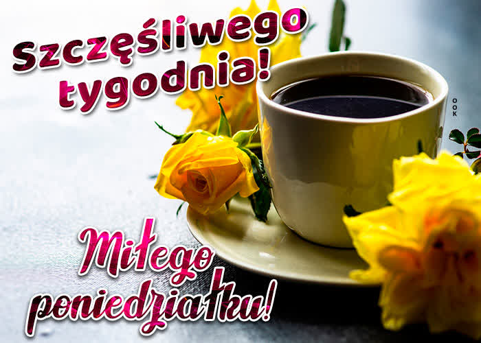 pozdrowienia na poniedziałek