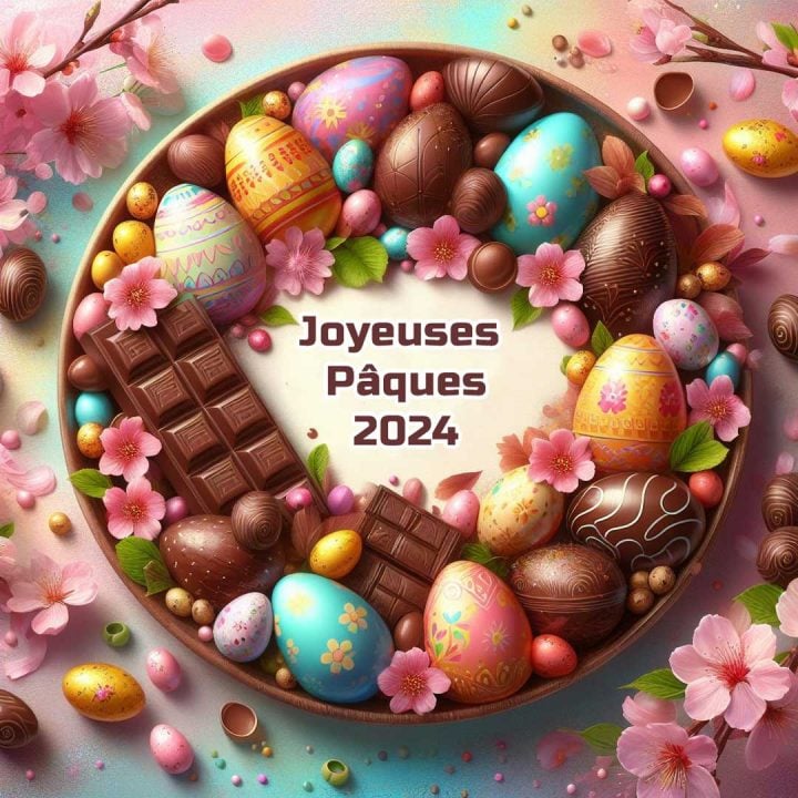 Joyeuses Pâques 2024 Gif