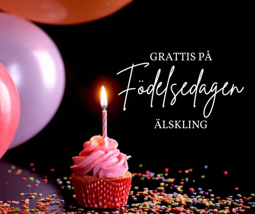 Grattis På Födelsedagen älskling