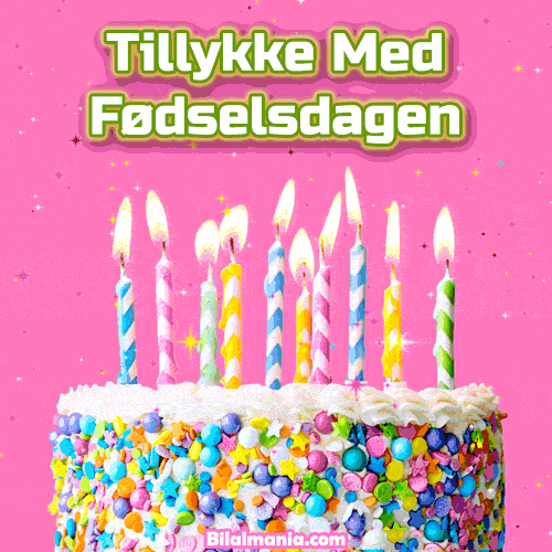 Tillykke Med Fødselsdagen Gif