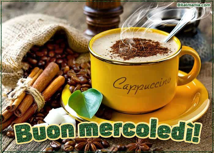 🔥50+ Buongiorno Buon Mercoledì Gif Immagini Gratis Buon Mercoledì Caffè