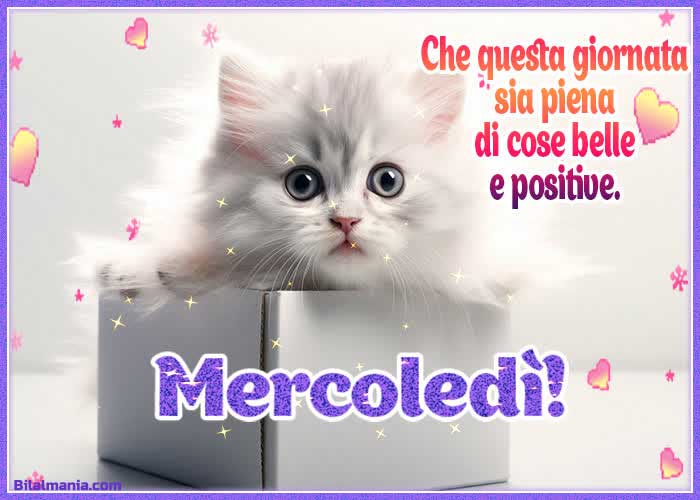 🔥50+ Buongiorno Buon Mercoledì Gif Immagini Gratis Buon Mercoledì Immagini