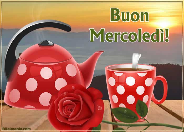 🔥50+ Buongiorno Buon Mercoledì Gif Immagini Gratis Buongiorno e Buon Mercoledì