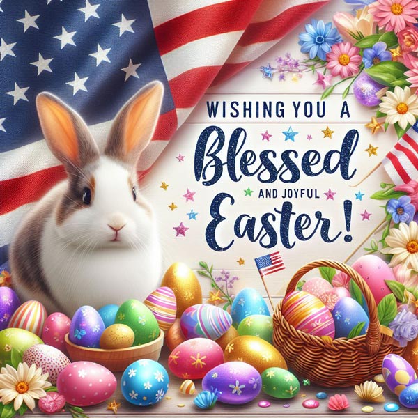 Wishing you a blessed and joyful Easter!