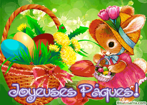 Joyeuses Pâques Gif 2024