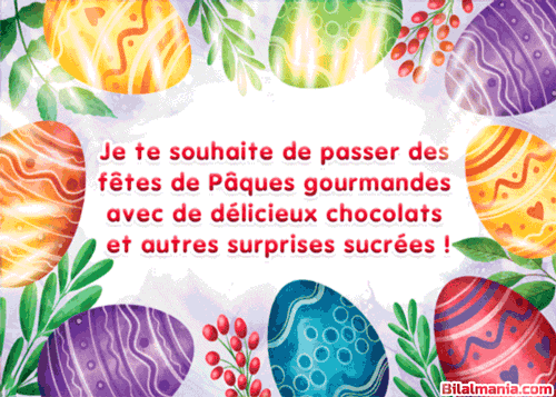 Joyeuses Pâques Gif